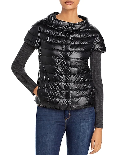 Herno Emelia Cap Sleeve Puffer Jacket