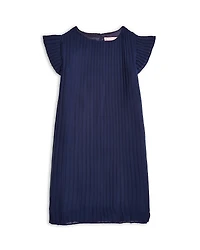 Bcbg Girls' Pleated Chiffon Shift Dress - Little Kid