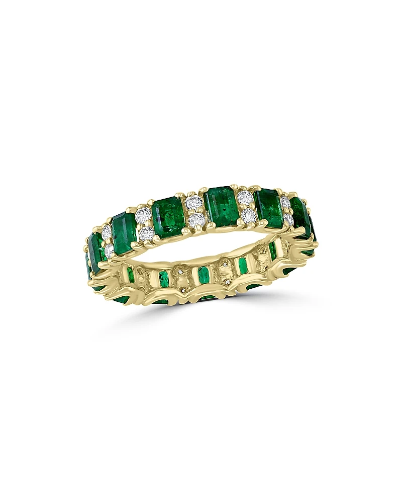 Bloomingdale's Fine Collection Emerald & Diamond Ring