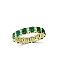 Bloomingdale's Fine Collection Emerald & Diamond Ring
