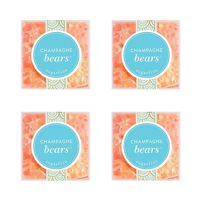 Sugarfina Champagne Bears, Small Cube - Set of 4
