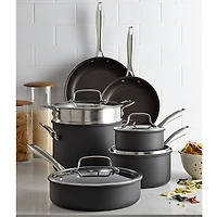 Cuisinart Dsa-11 Dishwasher Safe Anodized Cookware 11 Piece Set