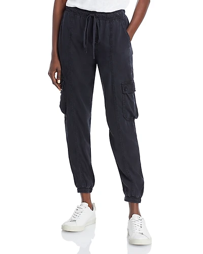 Bella Dahl Cropped Cargo Track Pants