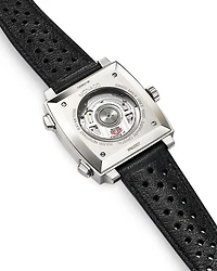 Monaco Calibre 11 Automatic Men's Blue Leather Chronograph, 39mm