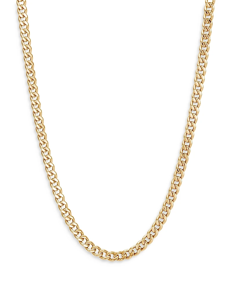 John Hardy 18K Yellow Gold Classic Curb Chain Necklace, 22