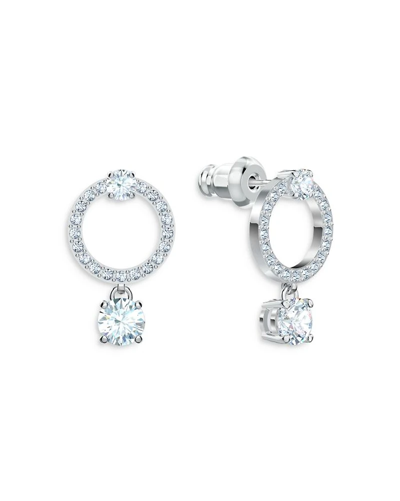 Constella Circle Drop Earrings