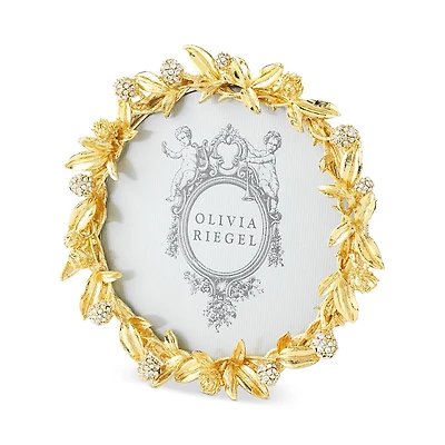 Olivia Riegel Gold Cornelia 4.5 Round Frame