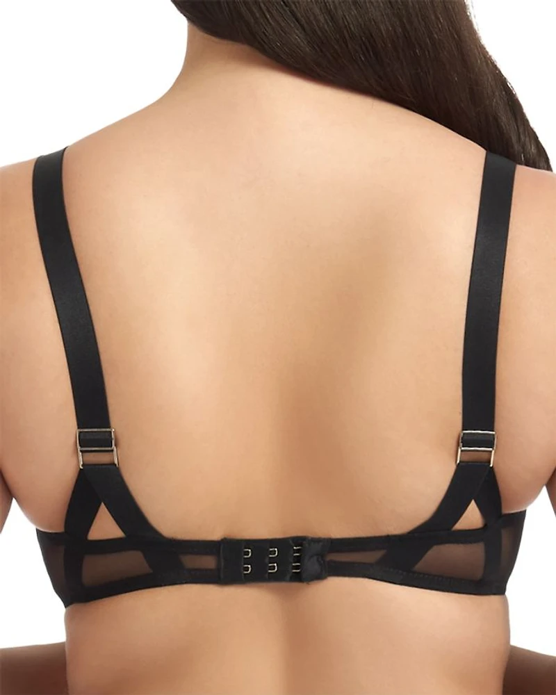 Karolina Mesh Strappy Underwire Bra