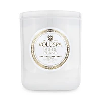 Voluspa Suede Blanc Candle