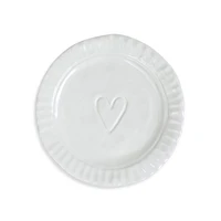 Pietra Serena Heart Plate
