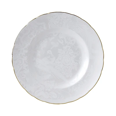 Royal Crown Derby Aves Pearl Dinner Plate