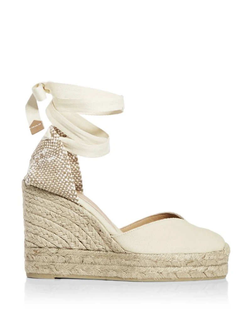 Women's Chiara Ankle Tie Wedge Espadrille Sandals