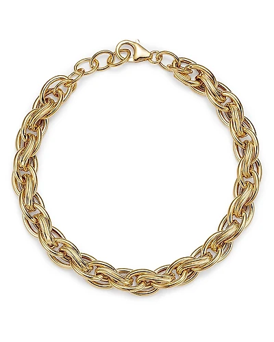 Bloomingdale's Fine Collection Fancy Link Chain Bracelet