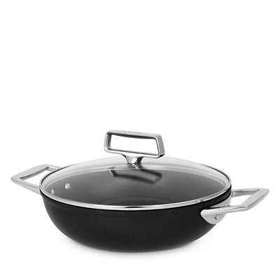 Cristel Castel Pro Ultralu 3.5 Qt. Non Stick Side Handle Sautepan & Lid