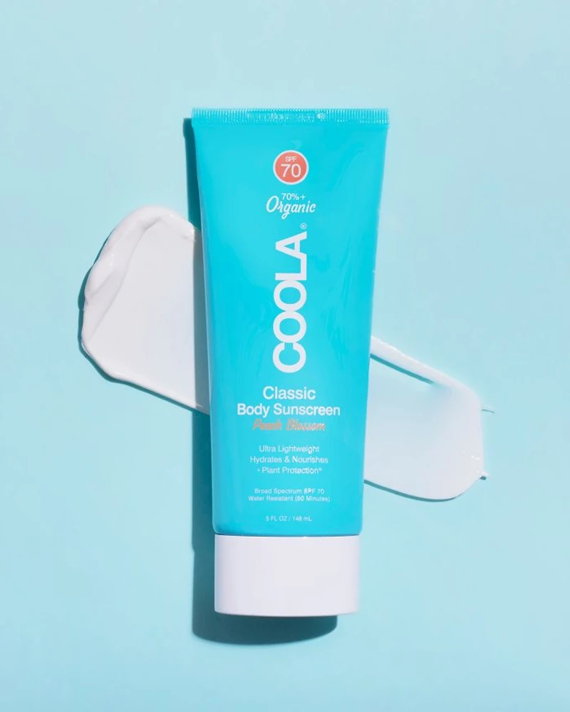 Classic Body Organic Sunscreen SPF 70 - Peach Blossom 5 oz.