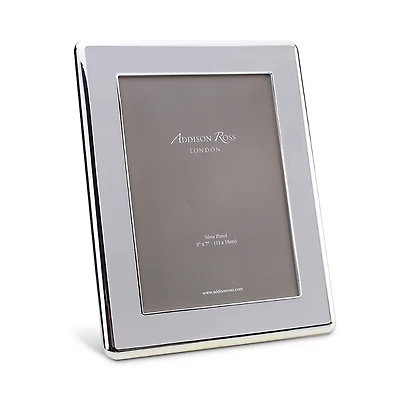 Addison Ross Silver & Chiffon Curved Frame, 5 x 7