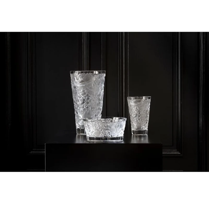 Merles & Raisins Large Clear Vase