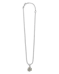 Sterling Silver & 18K Yellow Gold Love Knot Pendant Necklace, 18"