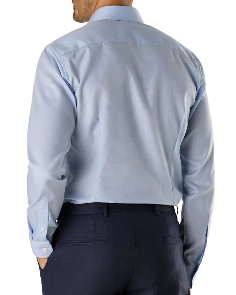 Micro Slim Fit Houndstooth Dress Shirt