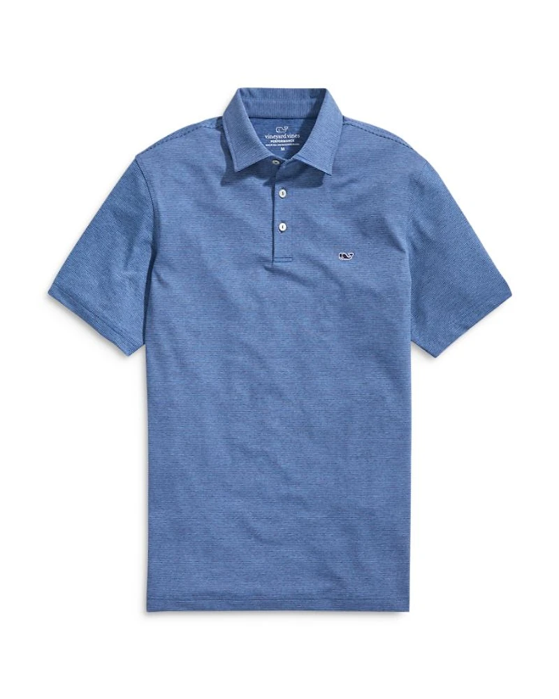St. Jean Stripe Sankaty Regular Fit Polo Shirt