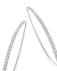 Diamond Threader Earrings in 14K Gold