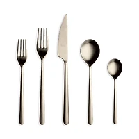 Mepra Linea Ice Champagne 5-Piece Place Setting