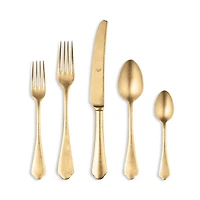 Dolce Vita Pewter Oro 5-Piece Place Setting