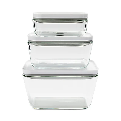 Zwilling J. a. Henckels Fresh & Save Vacuum Glass Containers, Set of 3