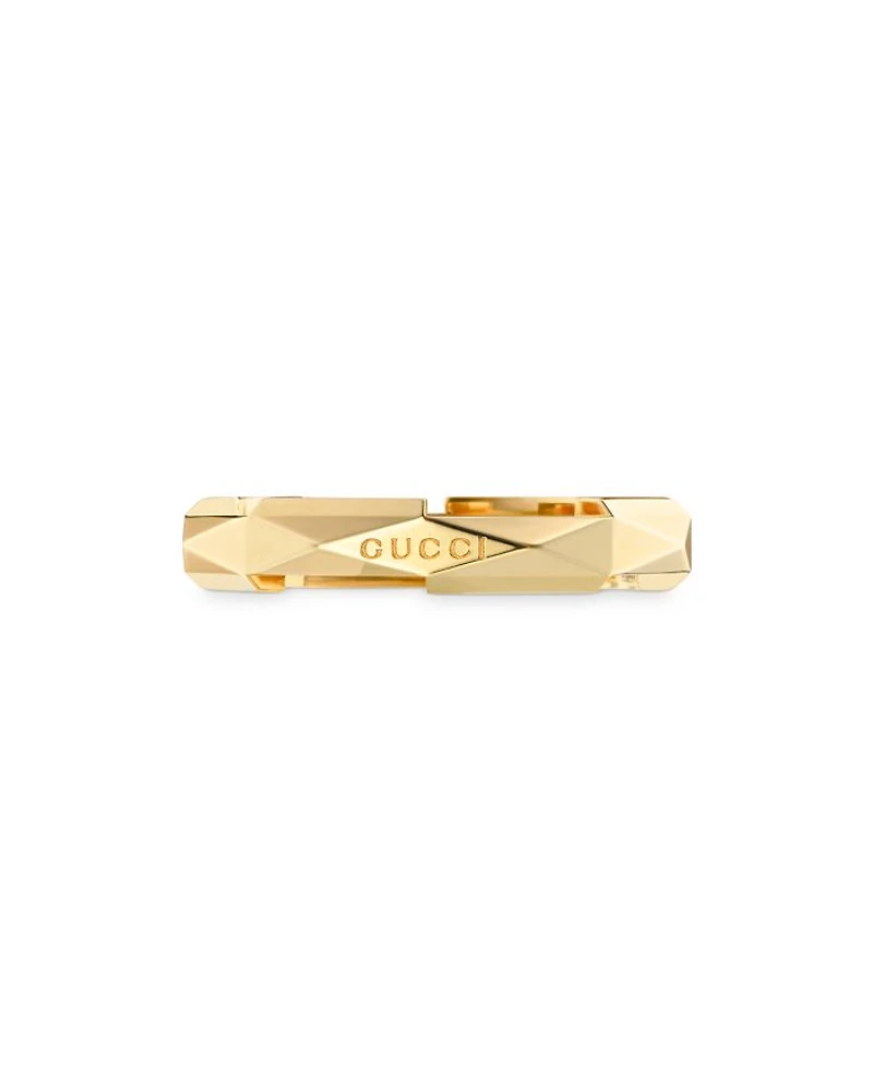 18K Yellow Gold Link To Love Stud Ring