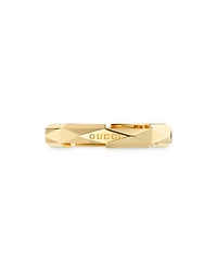 18K Yellow Gold Link To Love Stud Ring
