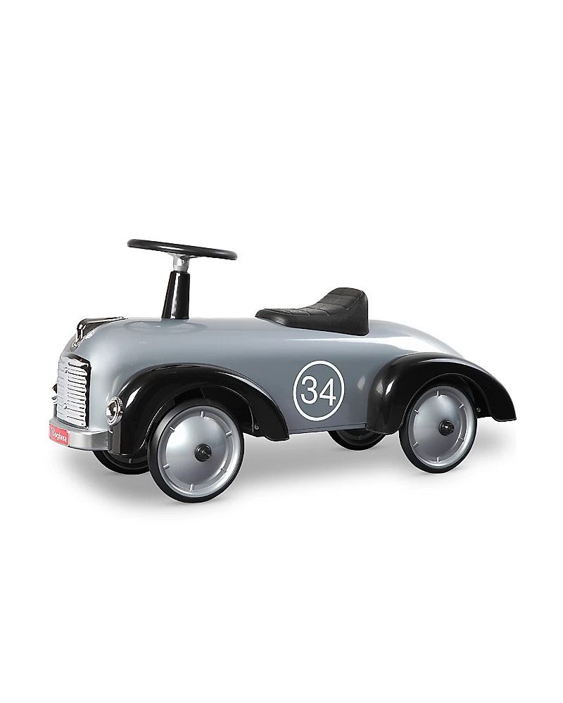 Baghera Speedster Silver Ride On Car - Ages 1-3