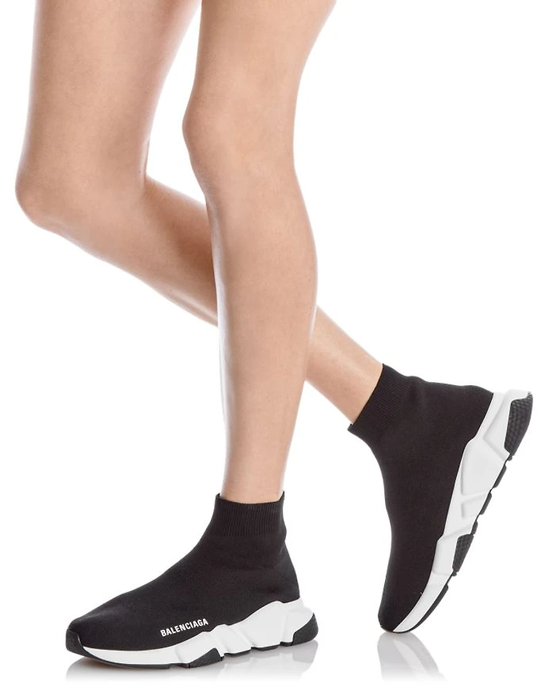 Women's Speed Knit High Top Sneakers