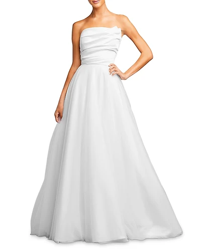 Tadashi Shoji Ambrose Asymmetric Draped Gown