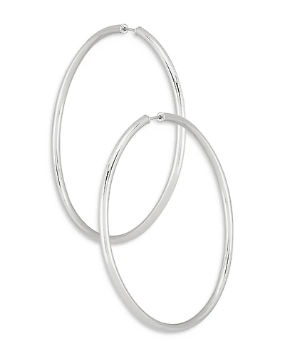 Bloomingdale's Fine Collection Sterling Silver Seamless Hoop Earrings