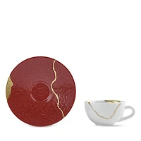 Bernardaud Kintsugi Charbon After Dinner Saucer