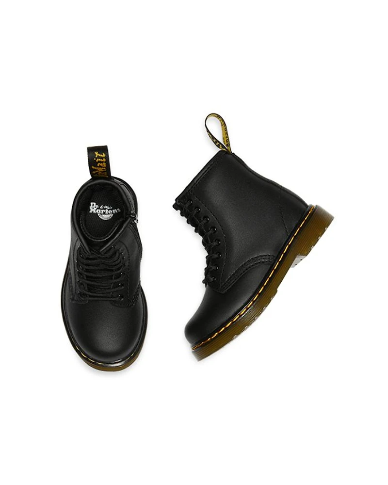 Unisex 1460 Softy T Lace & Zip Up Boots - Toddler