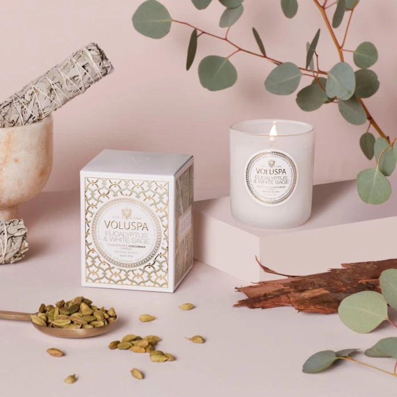 Eucalyptus & White Sage Classic Candle 9.5 oz.