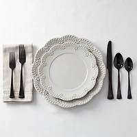 Portola 20-Piece Black Mirror Flatware Set