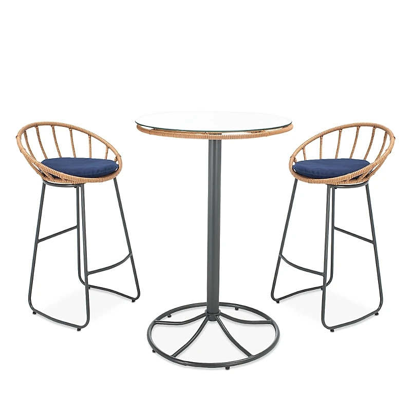 Safavieh Lersa 3 Piece Outdoor Lounger Set