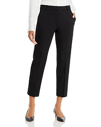 Treeca Wool-Blend Cropped Pants