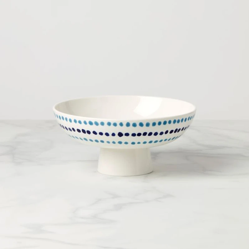 Floral Way Footed Bowl