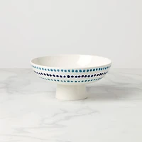 Floral Way Footed Bowl