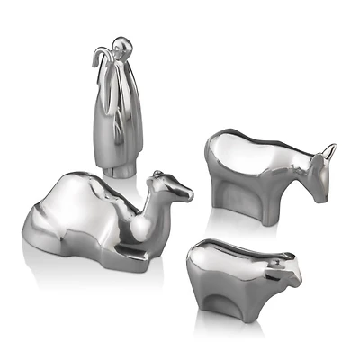 4 Piece Shepherd & Animals Set