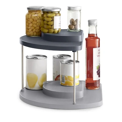 CupboardStore™ 2 Tier Rotating Organizer