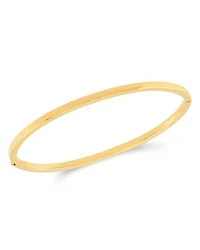 14K Yellow Gold Polished Bangle Bracelet