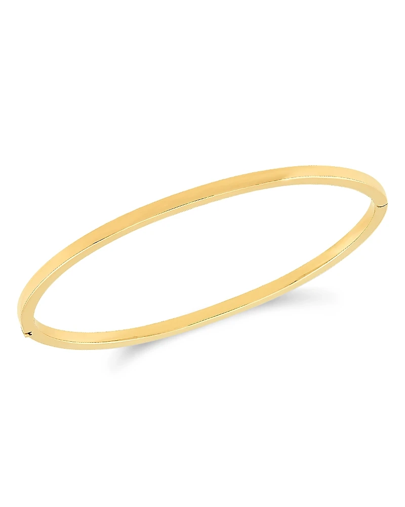 Alberto Amati 14K Yellow Gold Polished Bangle Bracelet