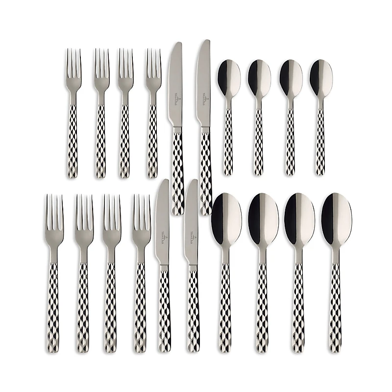 Villeroy & Boch Boston 20 Piece Flatware Set, Service for 4