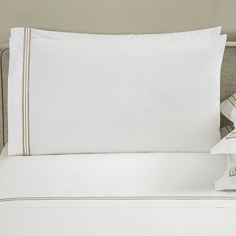 Frette Triplo Poplin Pillowcase, King
