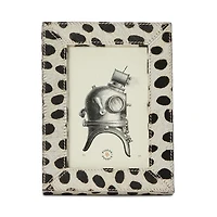 Hana Dalmatian Print Frame, 4" x 6"