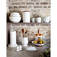 Berry & Thread 10" Canister with Wooden Lid